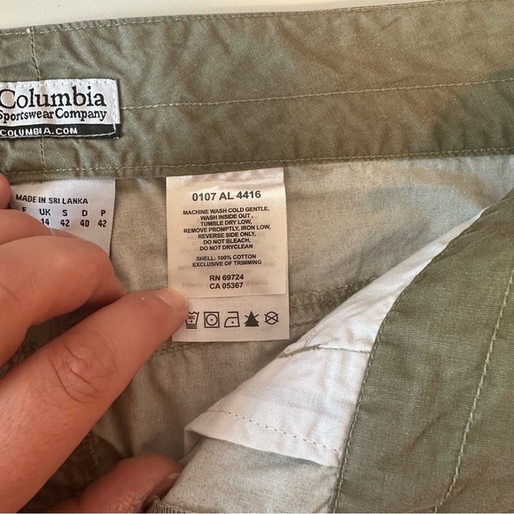 NWT Columbia Cape Rush Flat Front Shorts Size 10 Active Fit Hiking Outdoor - Picture 15 of 15